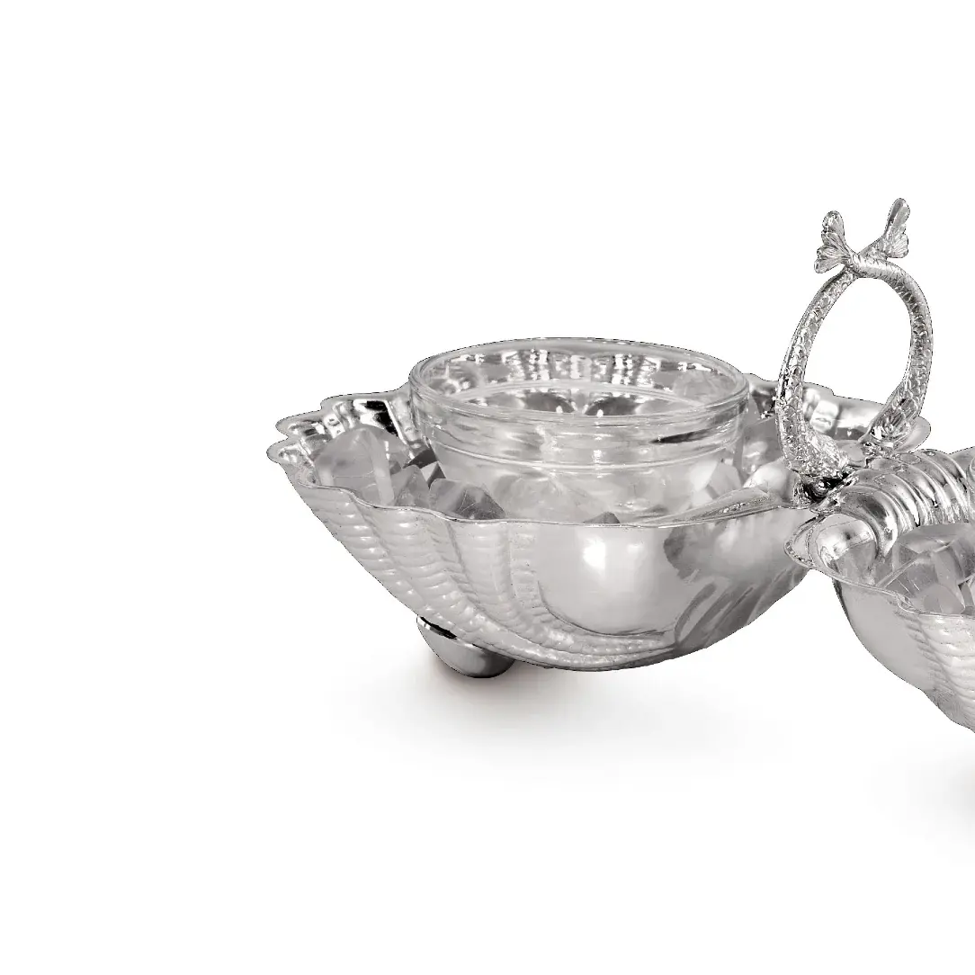 Royal Double Shell Caviar Server