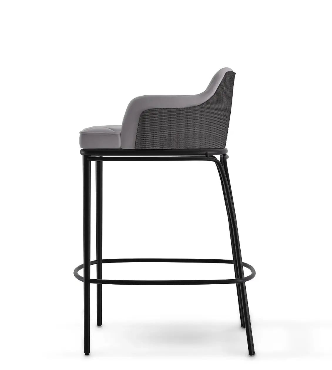 Majestic Grey Bar Chair