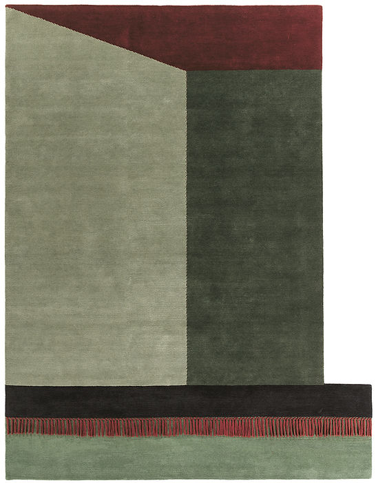 Hand Knotted Cadorna 100% Wool Rug