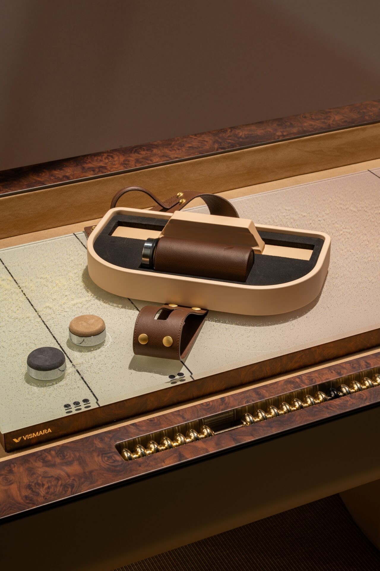 Flume Handcrafted Shuffleboard Table
