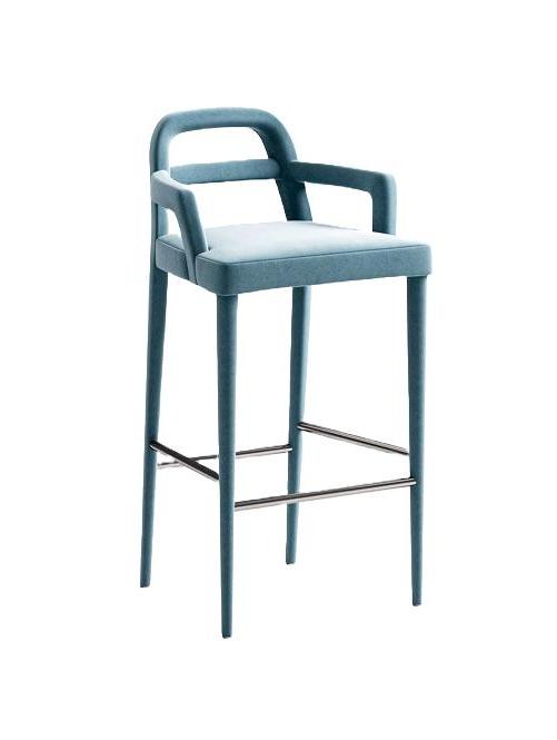 Chic Upholstered Bar Stool