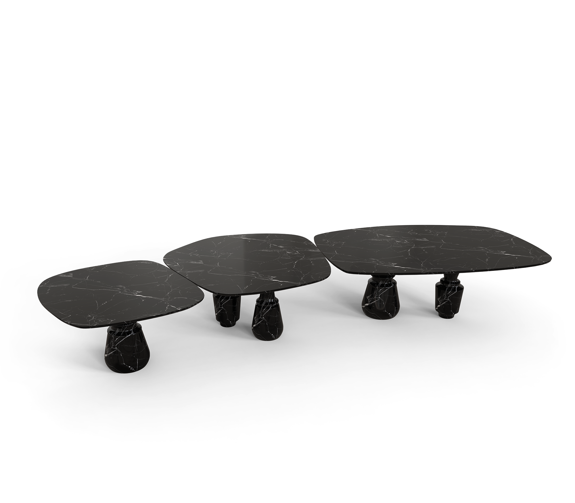 Obsidian Modular Dining Table