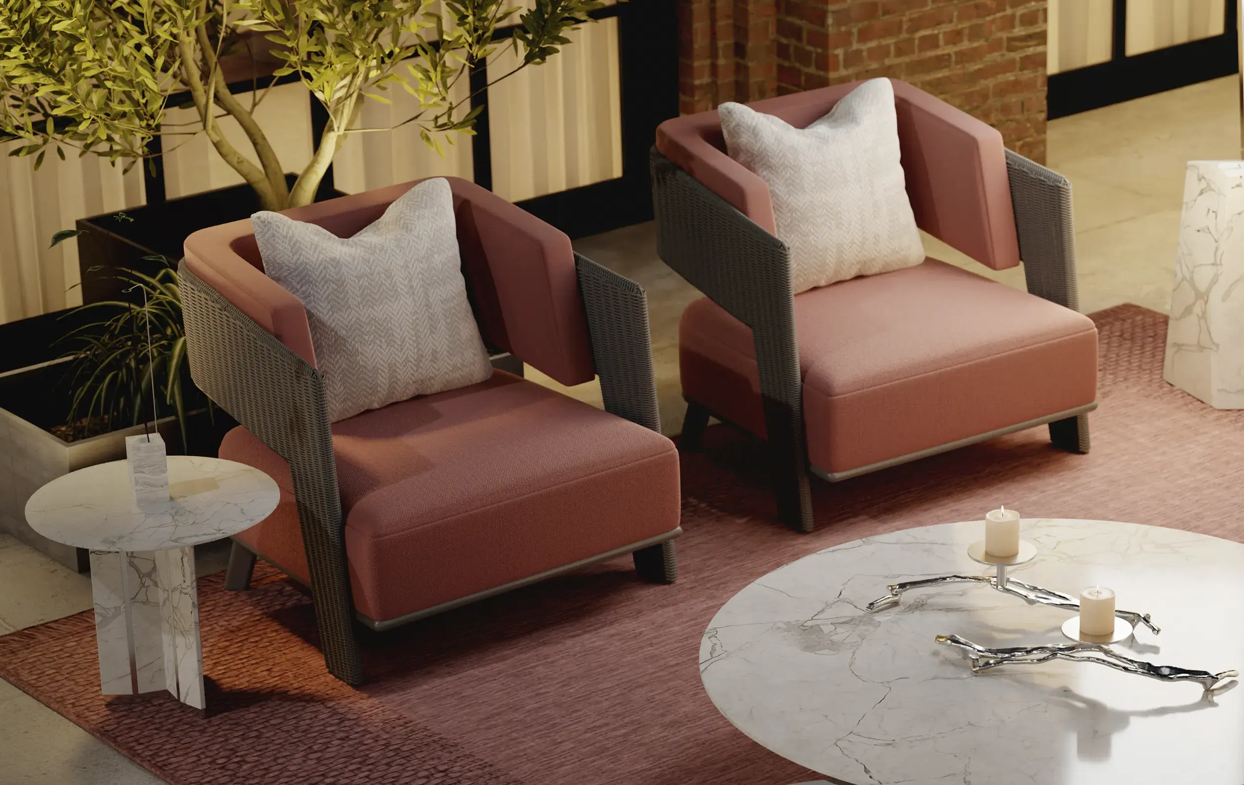 Regent Grey Armchair