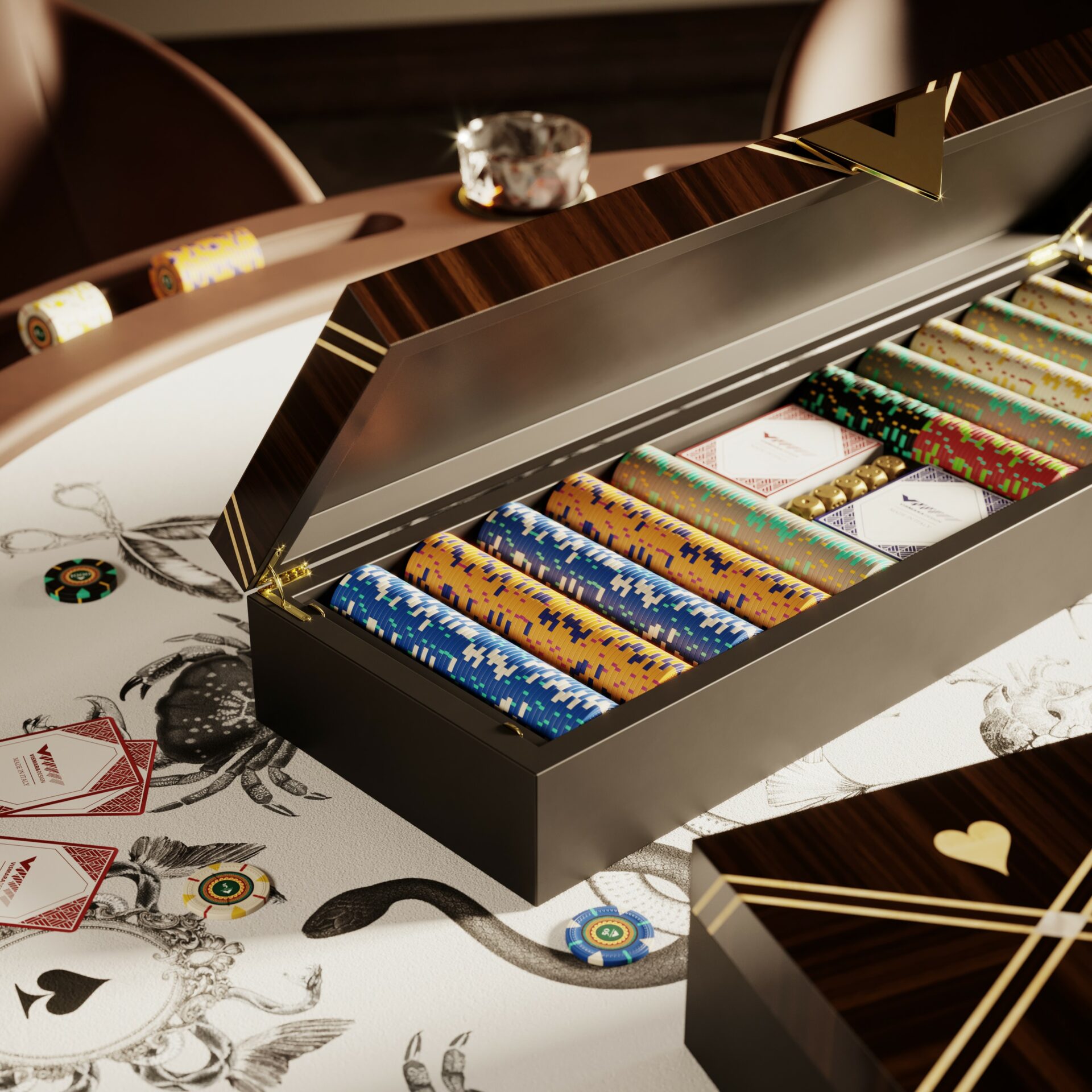 Vegas Poker Table