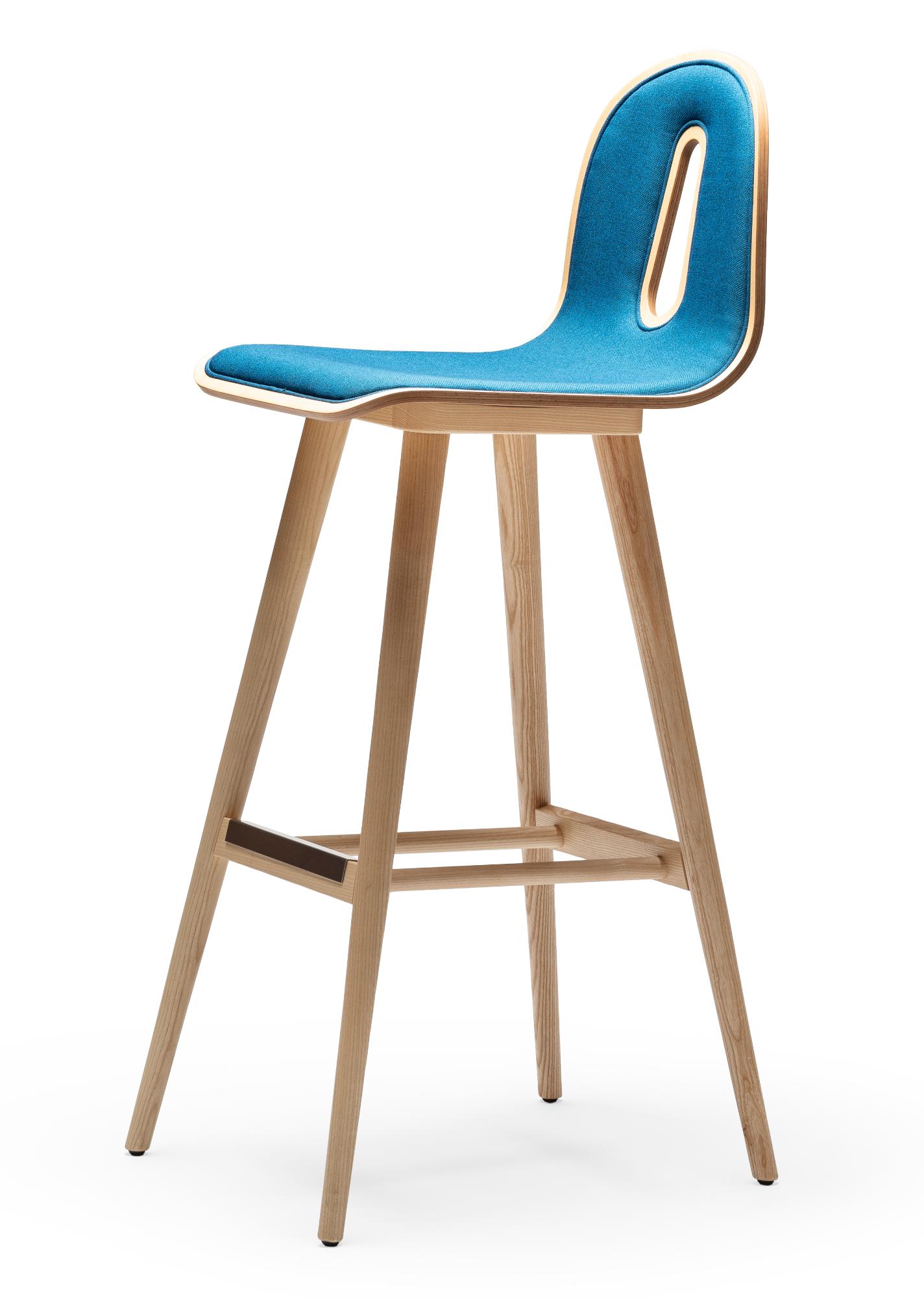 Babah Black Bar Stool