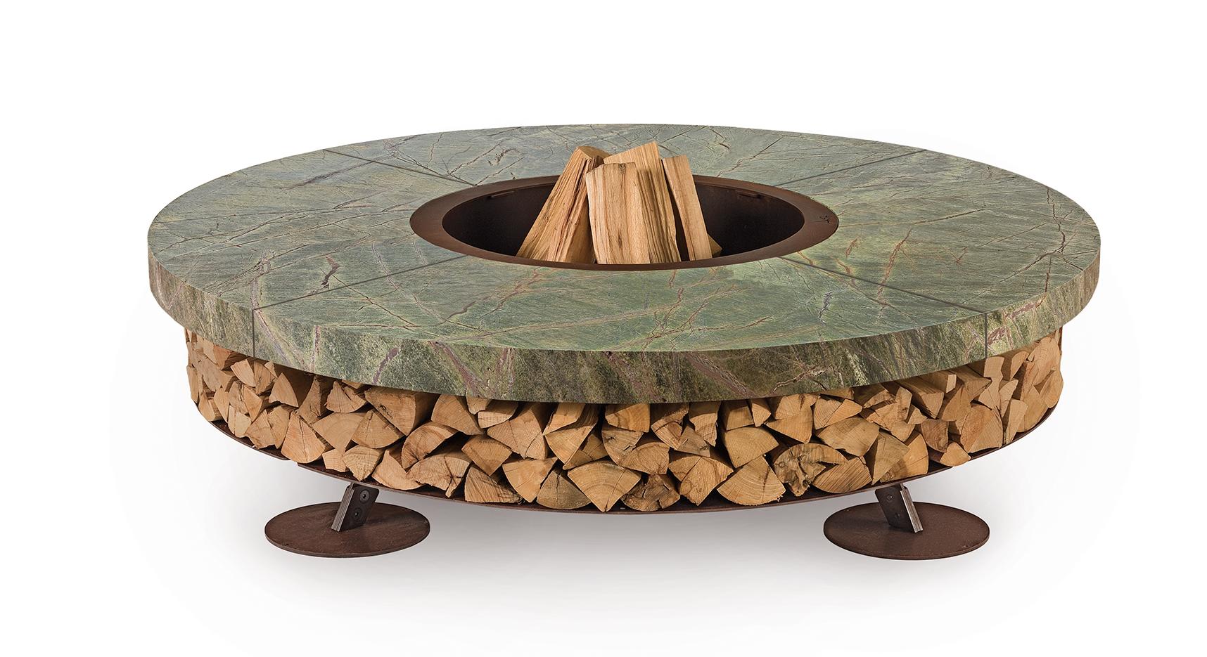 Ercole Marble Fire Pit