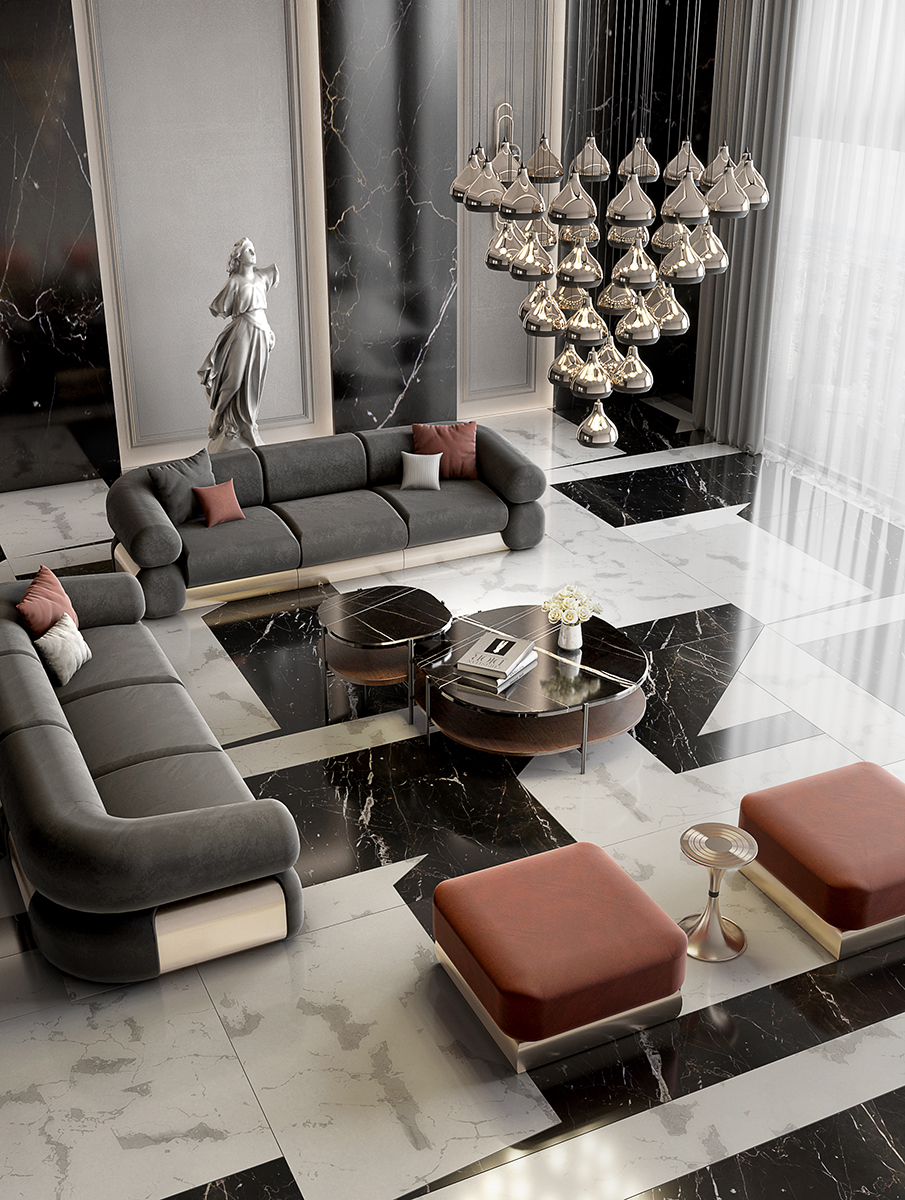 Elegance 41 Chandelier Suspension Lamp - 10