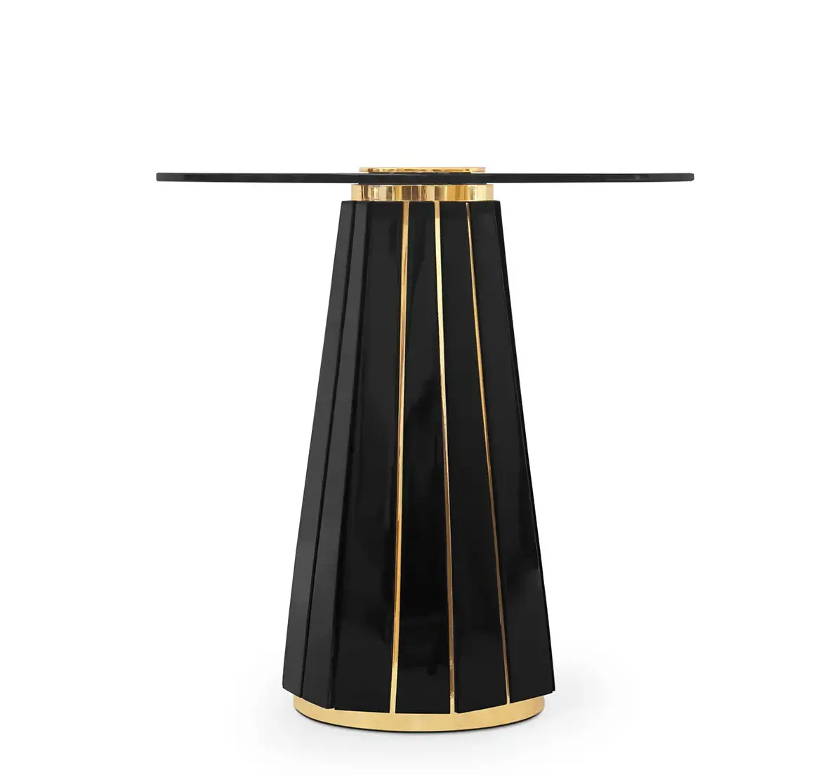Glow II Black Side Table