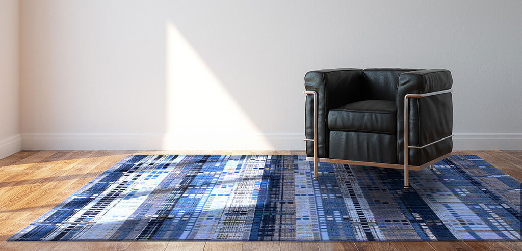 Rockefeller Blue Rug
