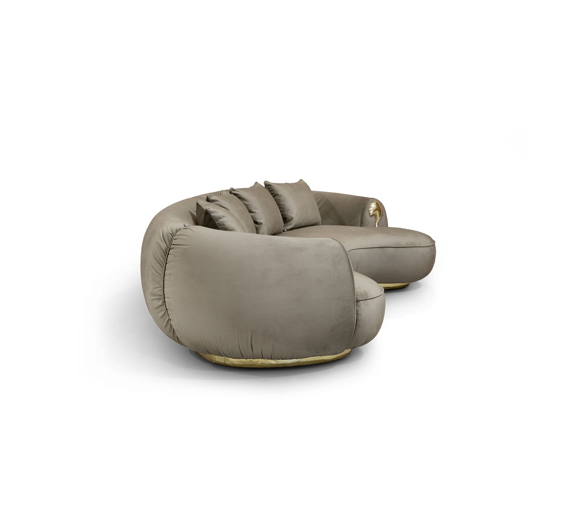 Solara Curved Luxe Sofa