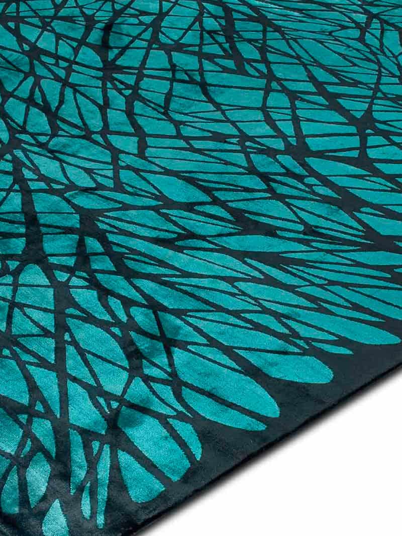 Dresden Turquoise Luxury Hand-Knotted Rug