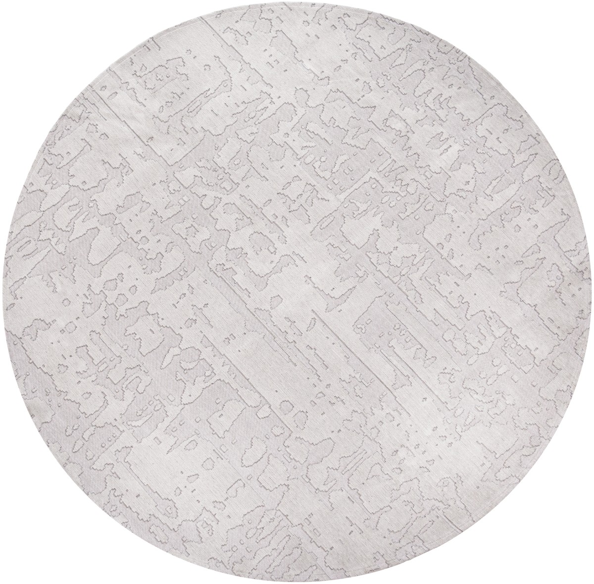 Tsingy Oyster 9198 Round Rug