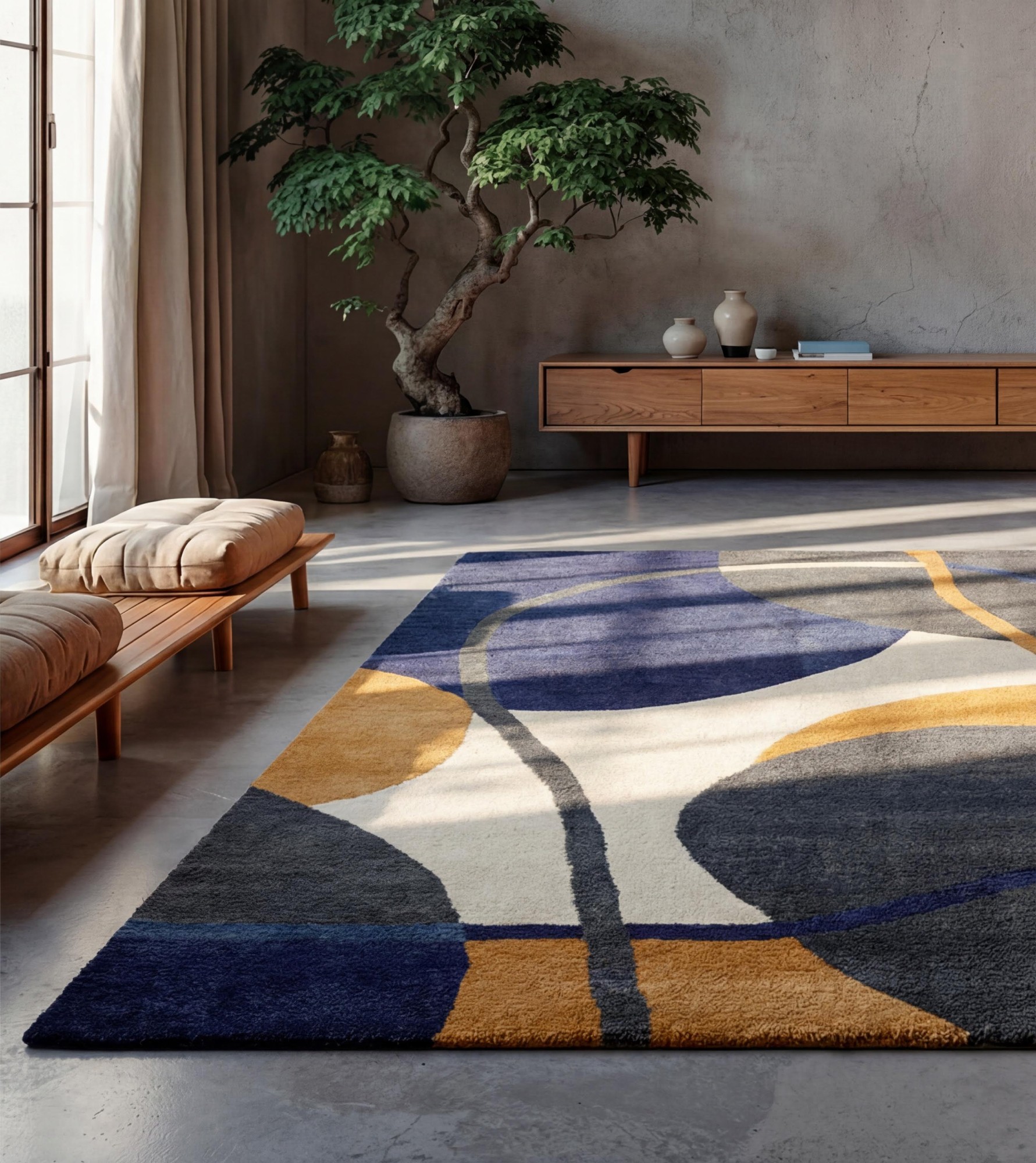Celestial Discs Rug
