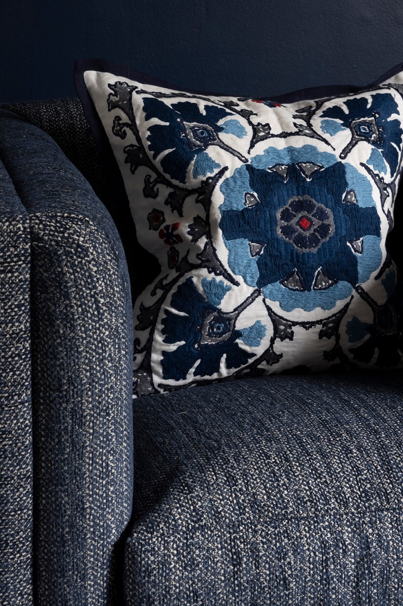 Alexi Indigo 50 × 50 Cushion