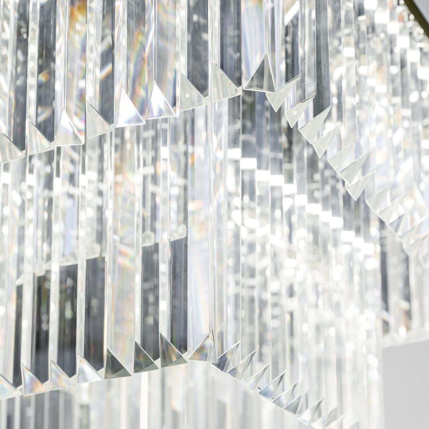 Square Crystal Chandelier
