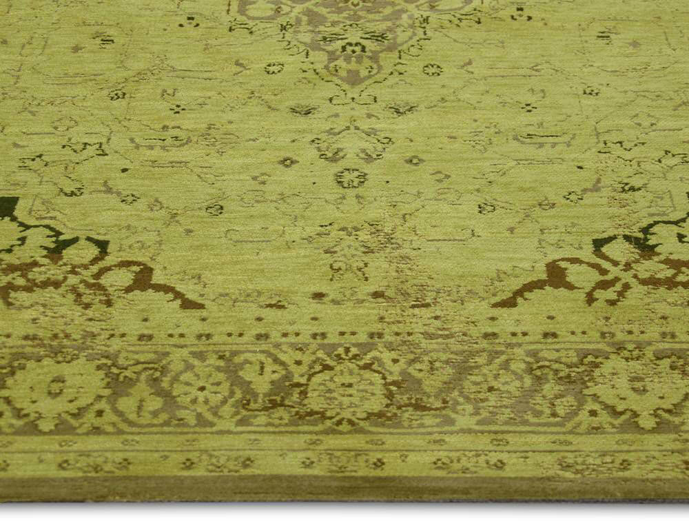 Heriz Olive Rug