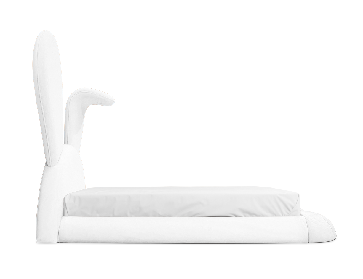 Cozy Rabbit White Bed