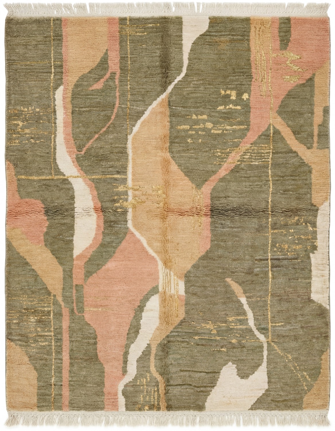 Moss Veins Rug