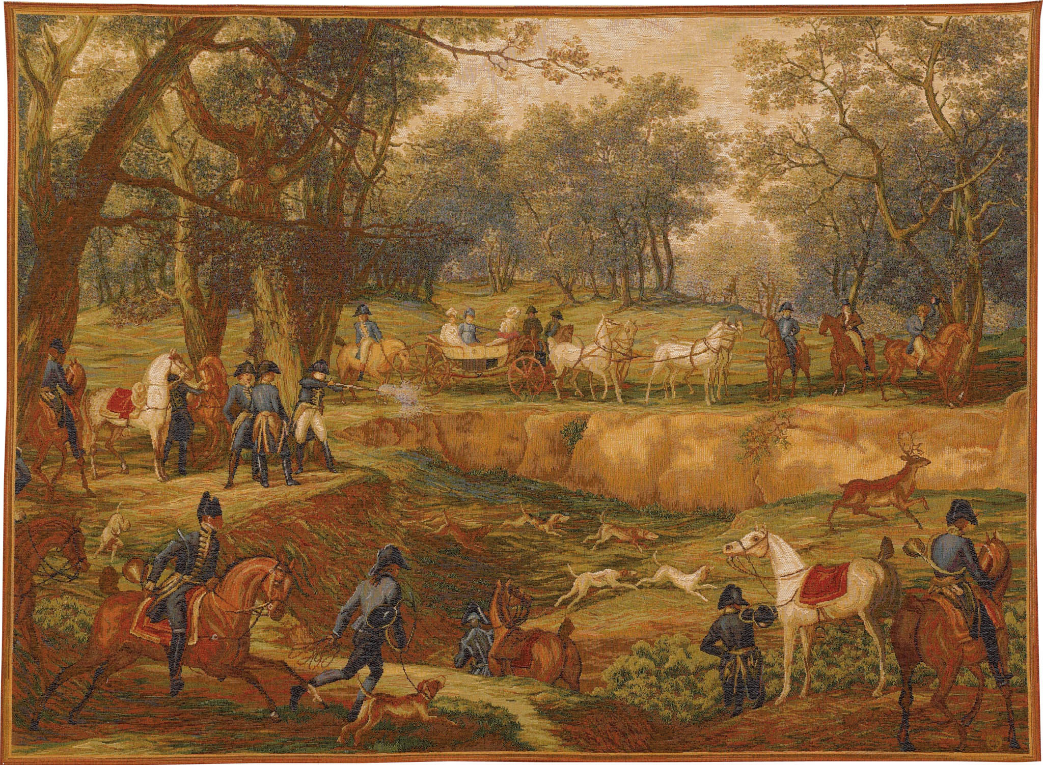 Napoleonic Hunt Tapestry