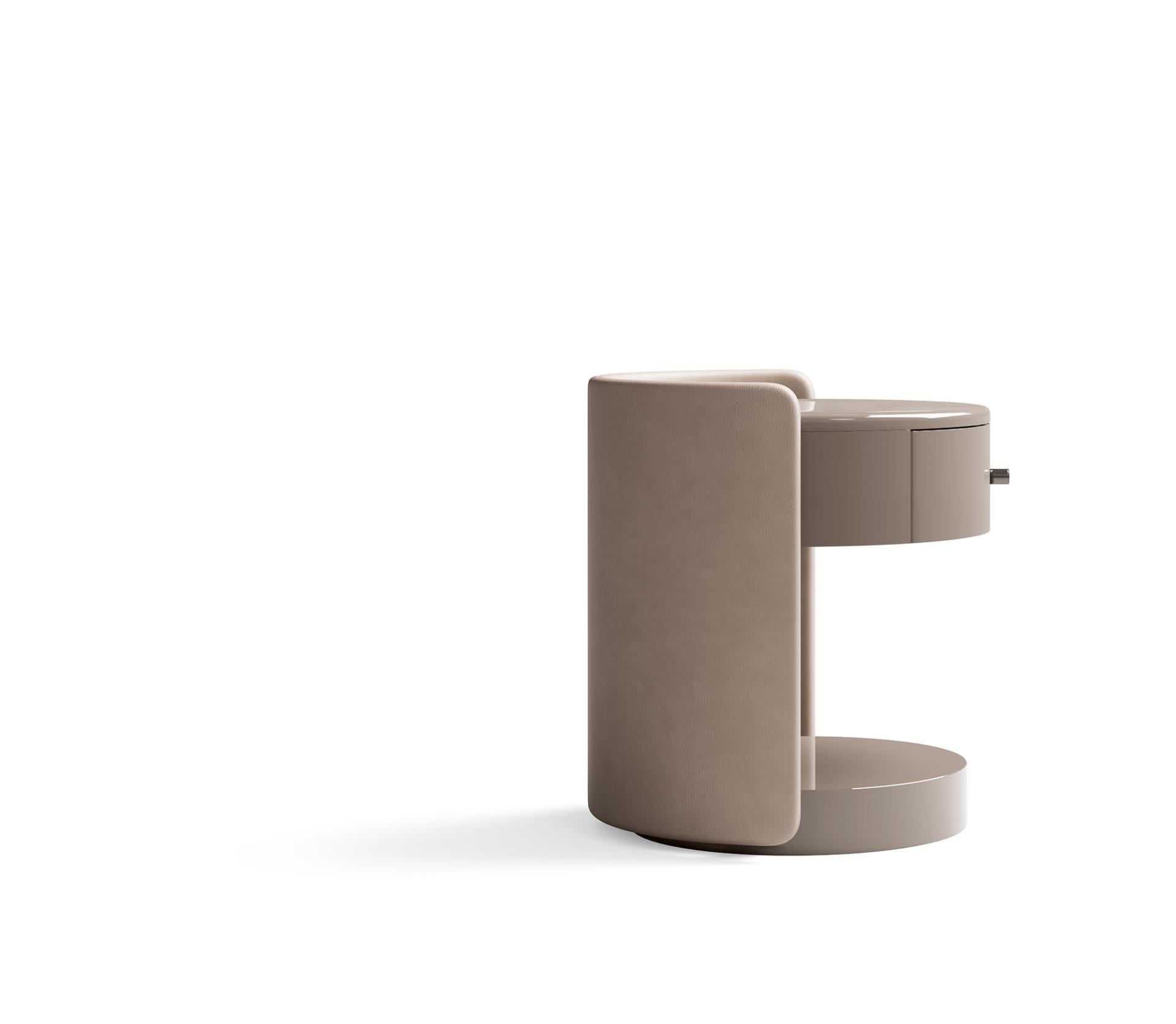Leather Bedside Table