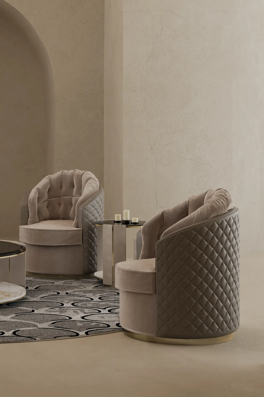 Deluxe Rotating Armchair - 8