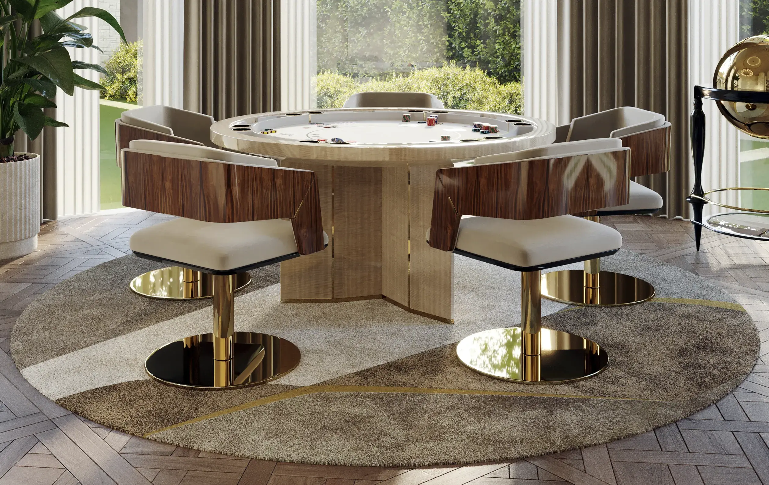 Regent Swivel Dining Chair