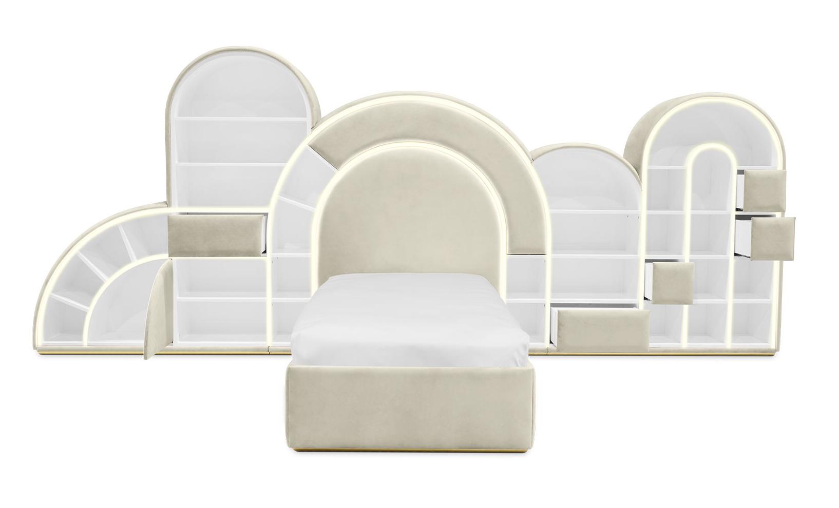 Candy Pop Bed Cream Bed