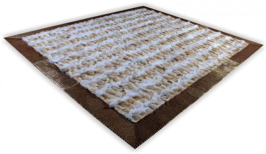 Croco Wolf 850 Fur Rug