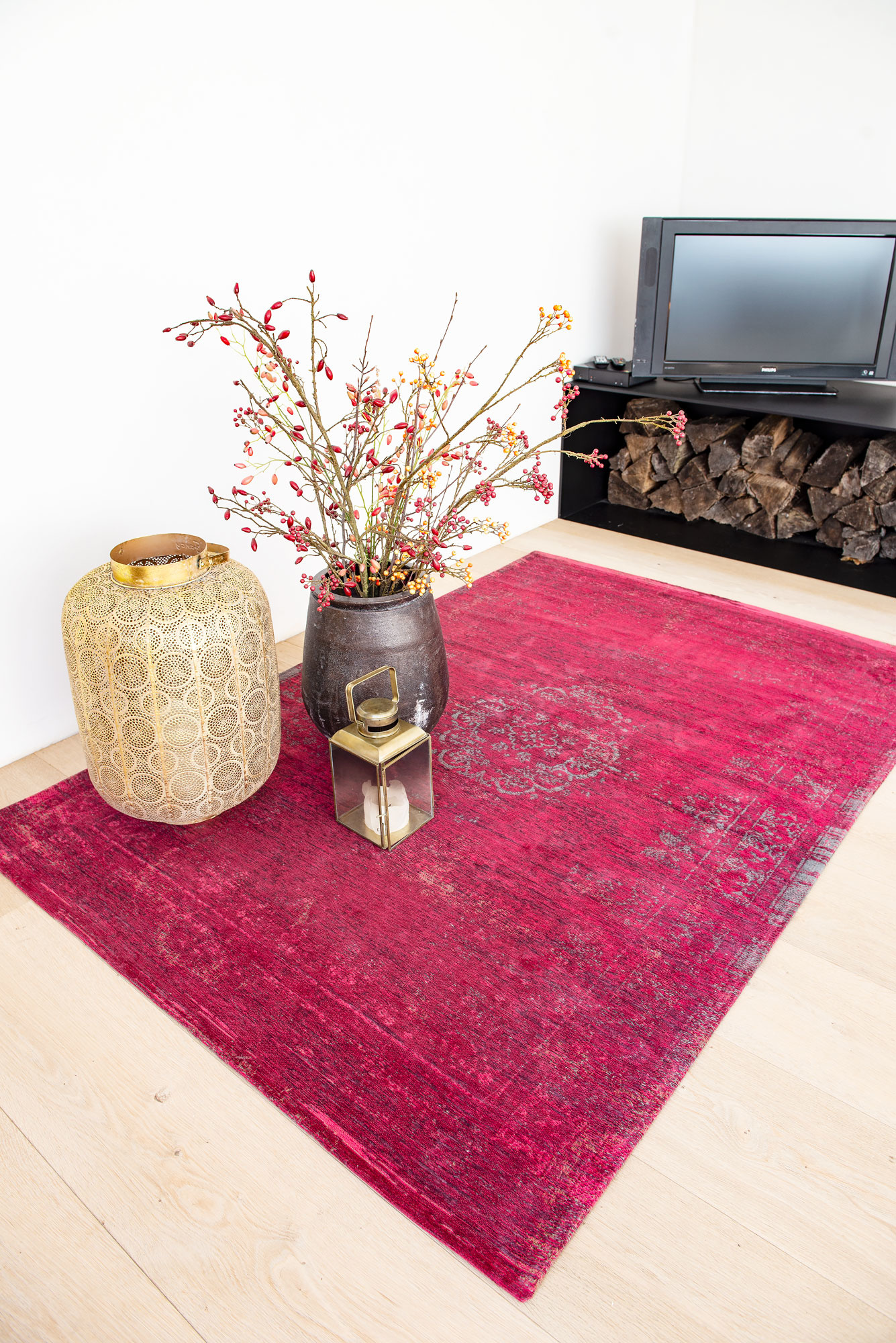 Vintage Style Scarlet 8260 Rug