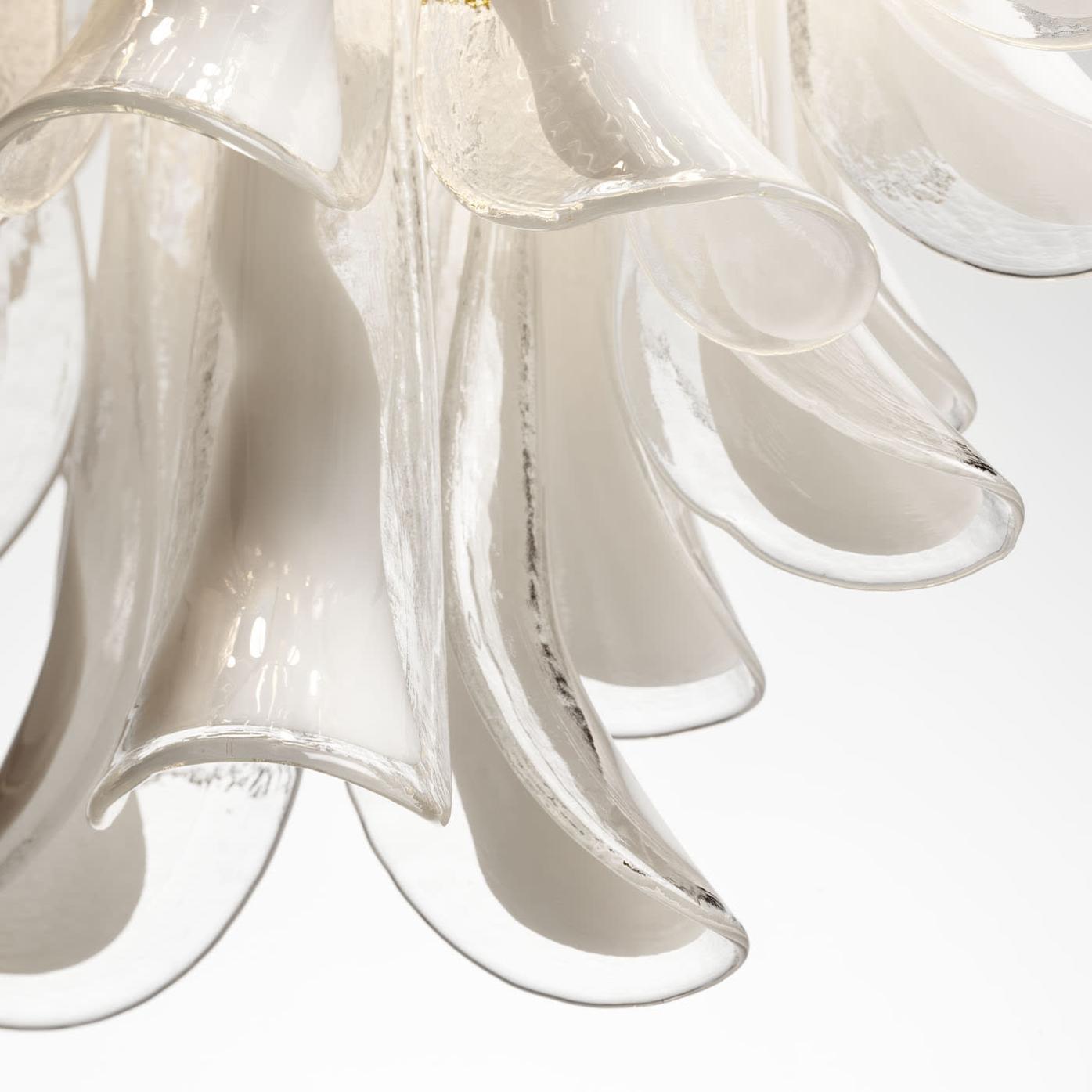 Venetian Glass Leaf Wall Sconce