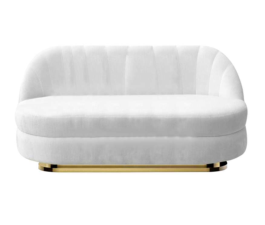 Gavin White Sofa