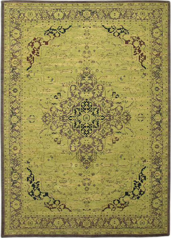 Heriz Olive Rug