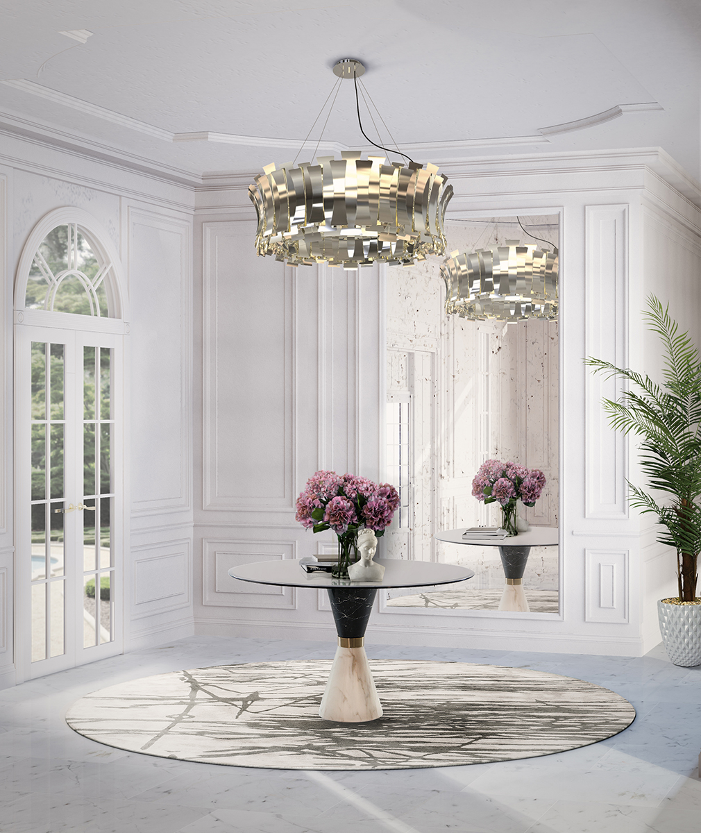 Refined Round Suspension Lamp - 1