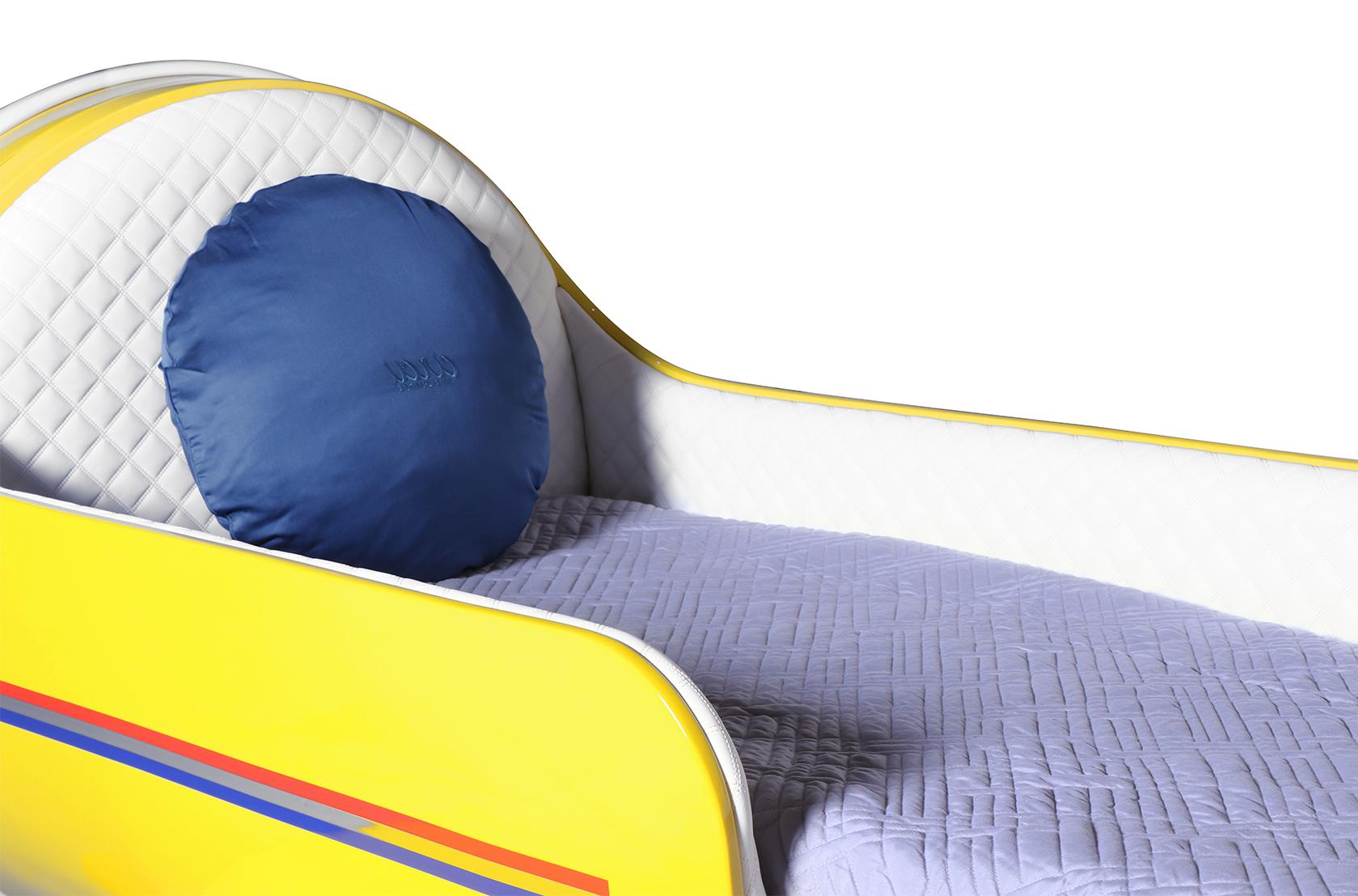 Sky Rider Yellow Plane Bed