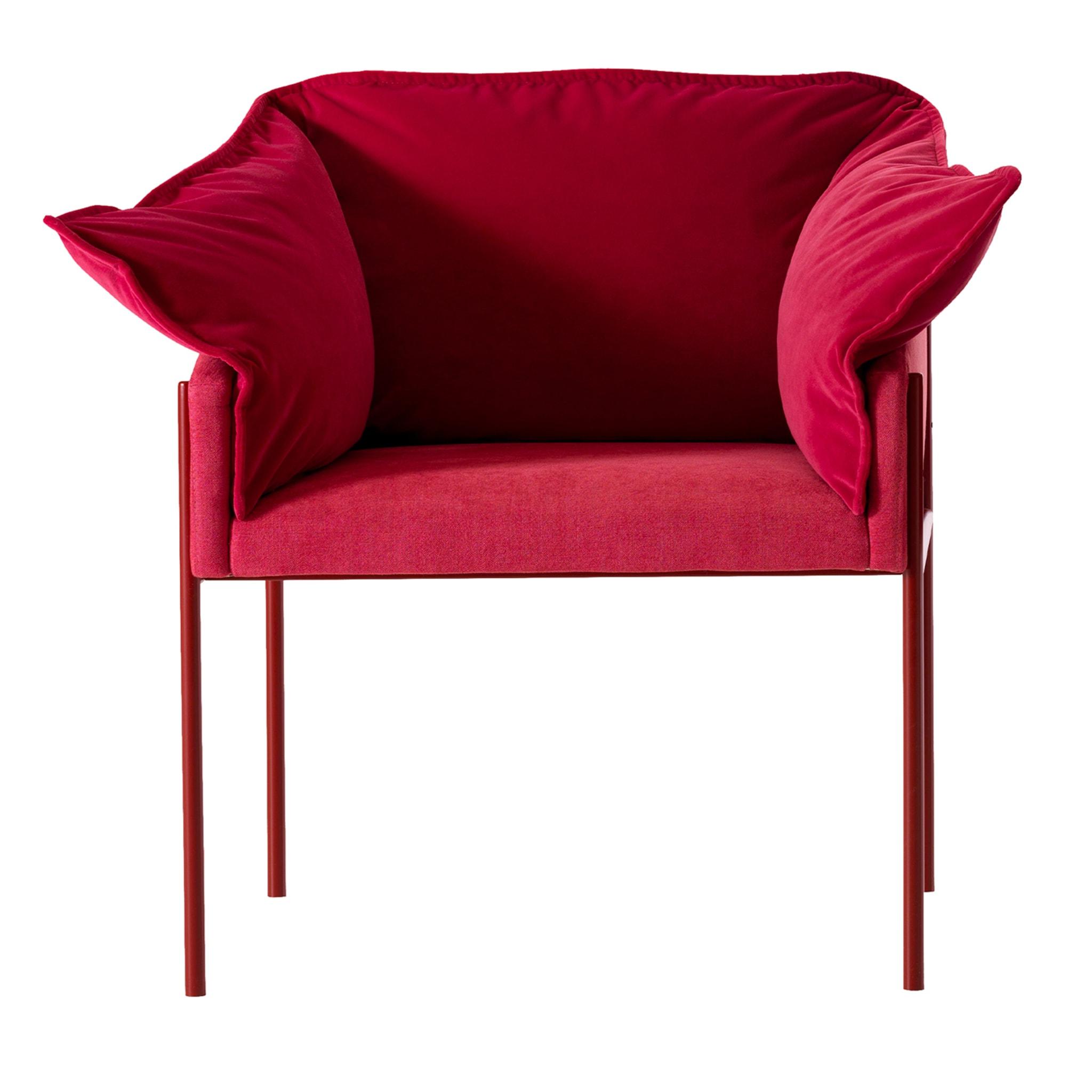 Carmen Red Luxury Italian Armchair