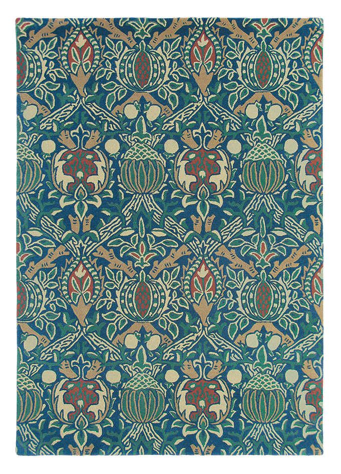 Granada Indigo/Red 27608 Rug | Size: 140 x 200 cm