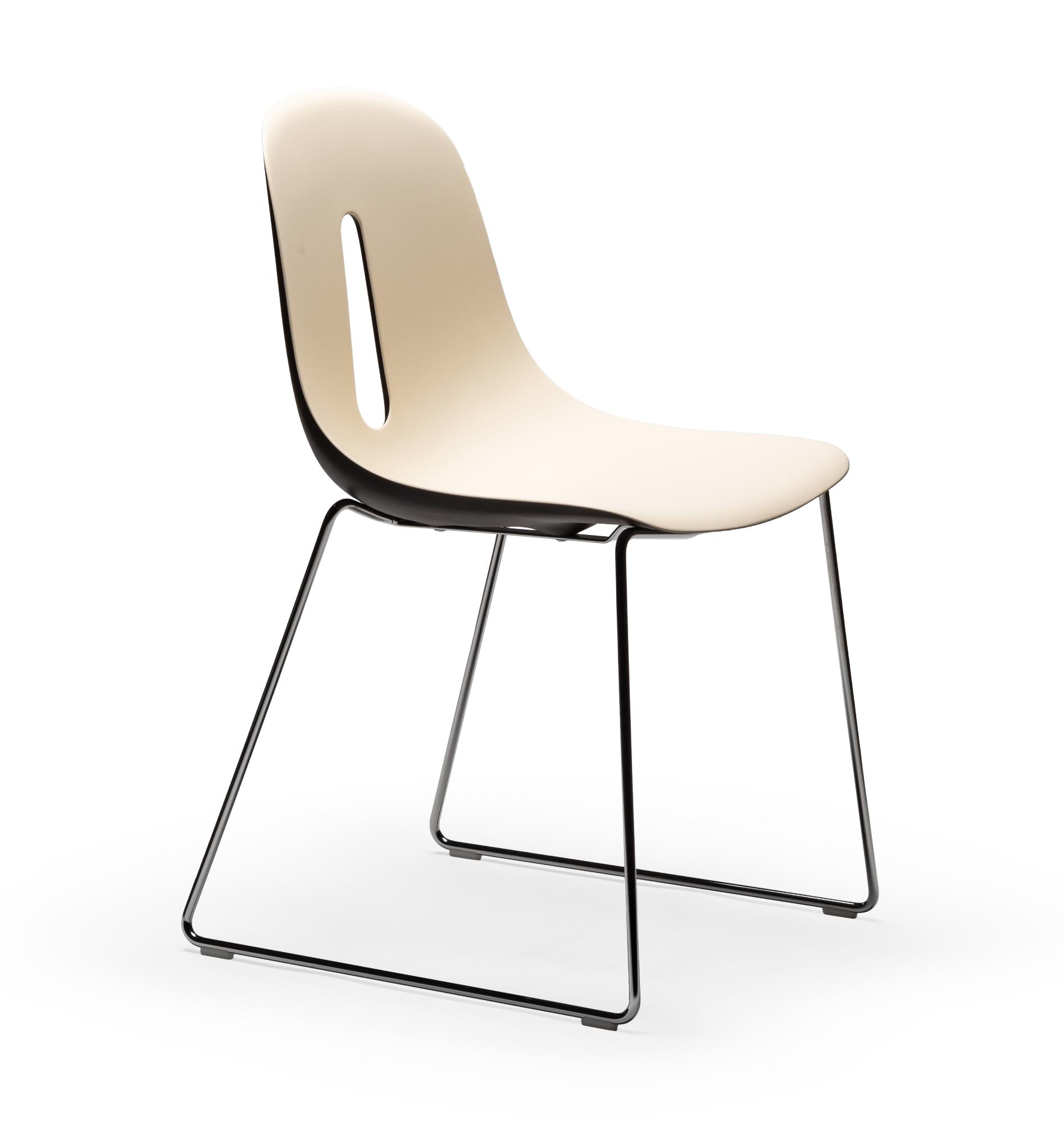 Gotham Beige Black Chair