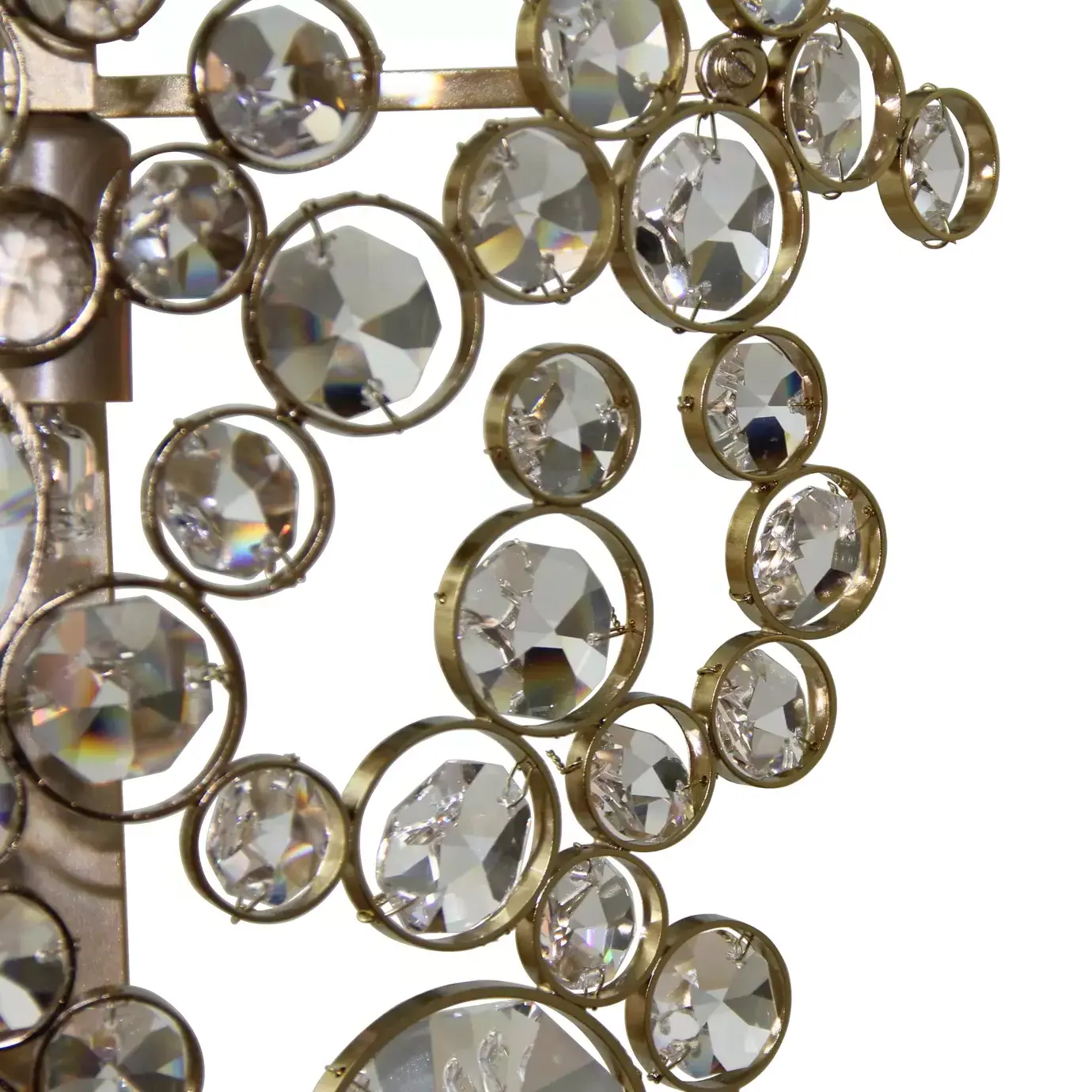 Eternelle Clear Glass Wall Sconce