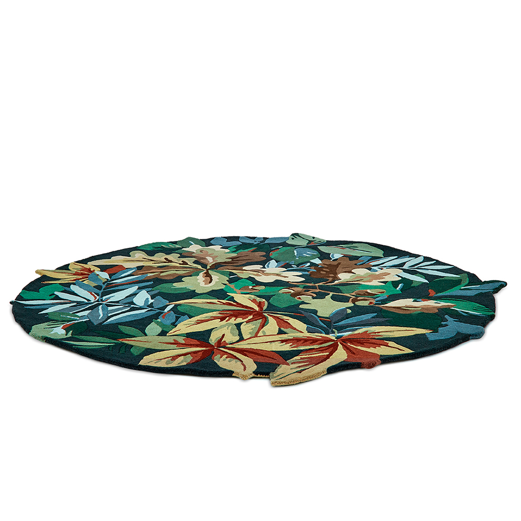 Robin's Wood Forest Green 146508 Rug