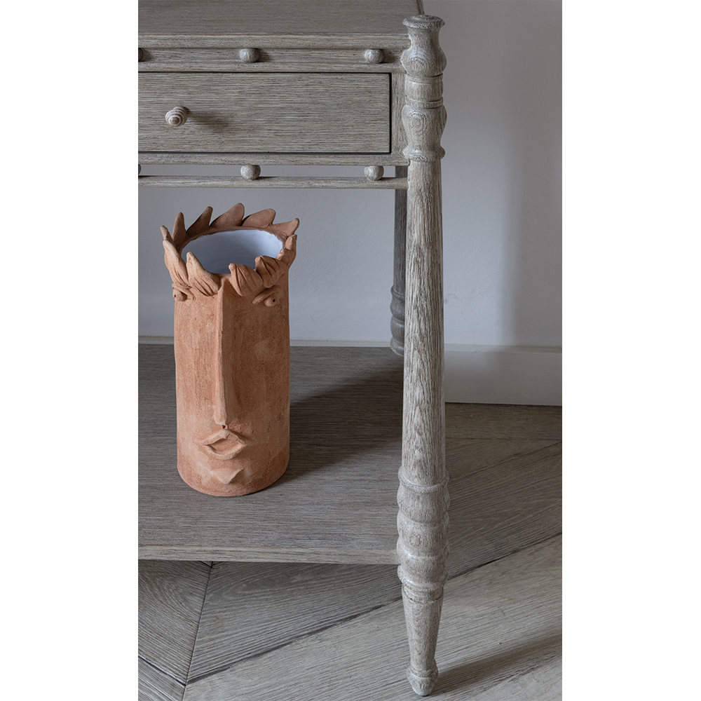 Morris Console Greyed Oak