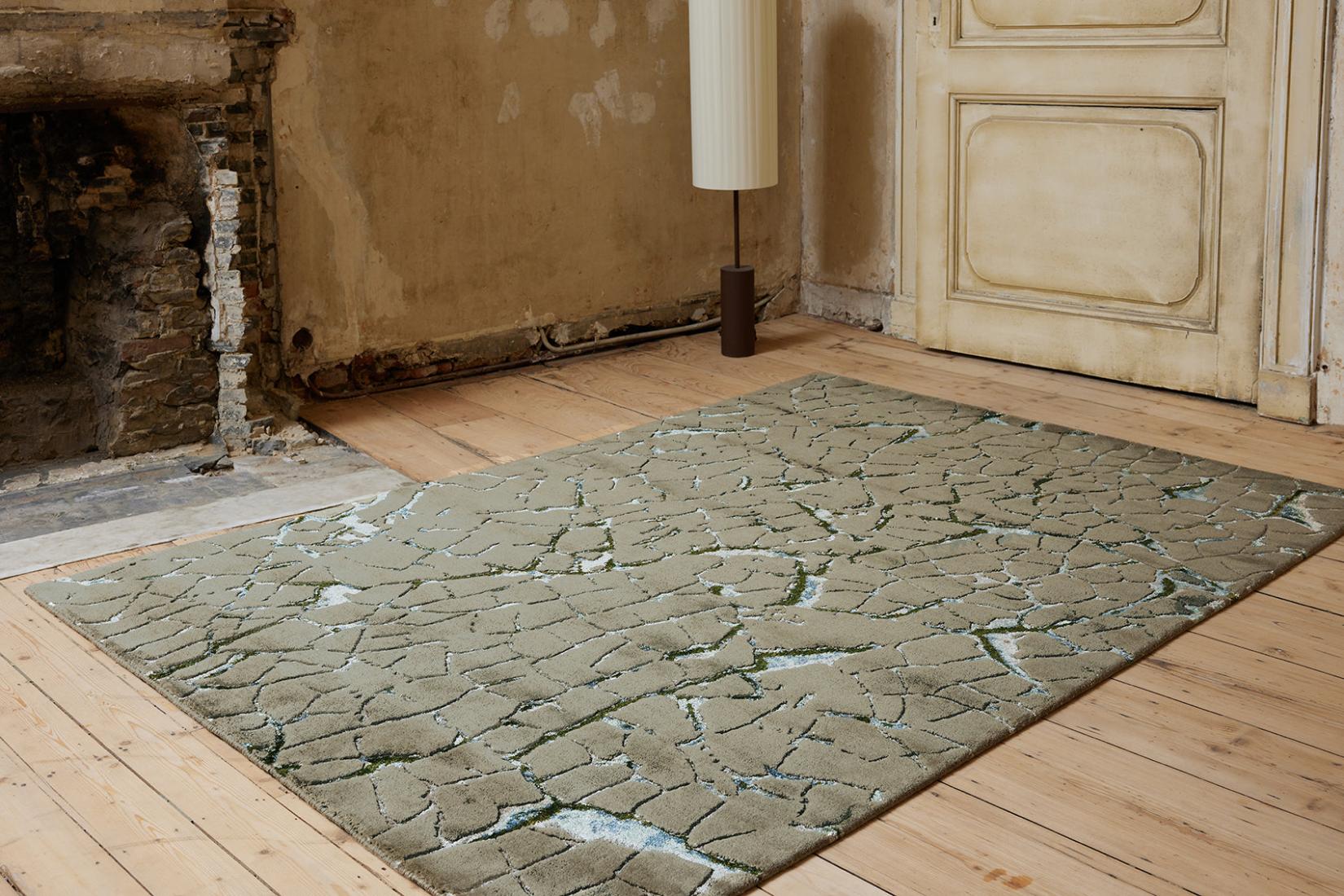 Kintsugi Putty Grey Rug