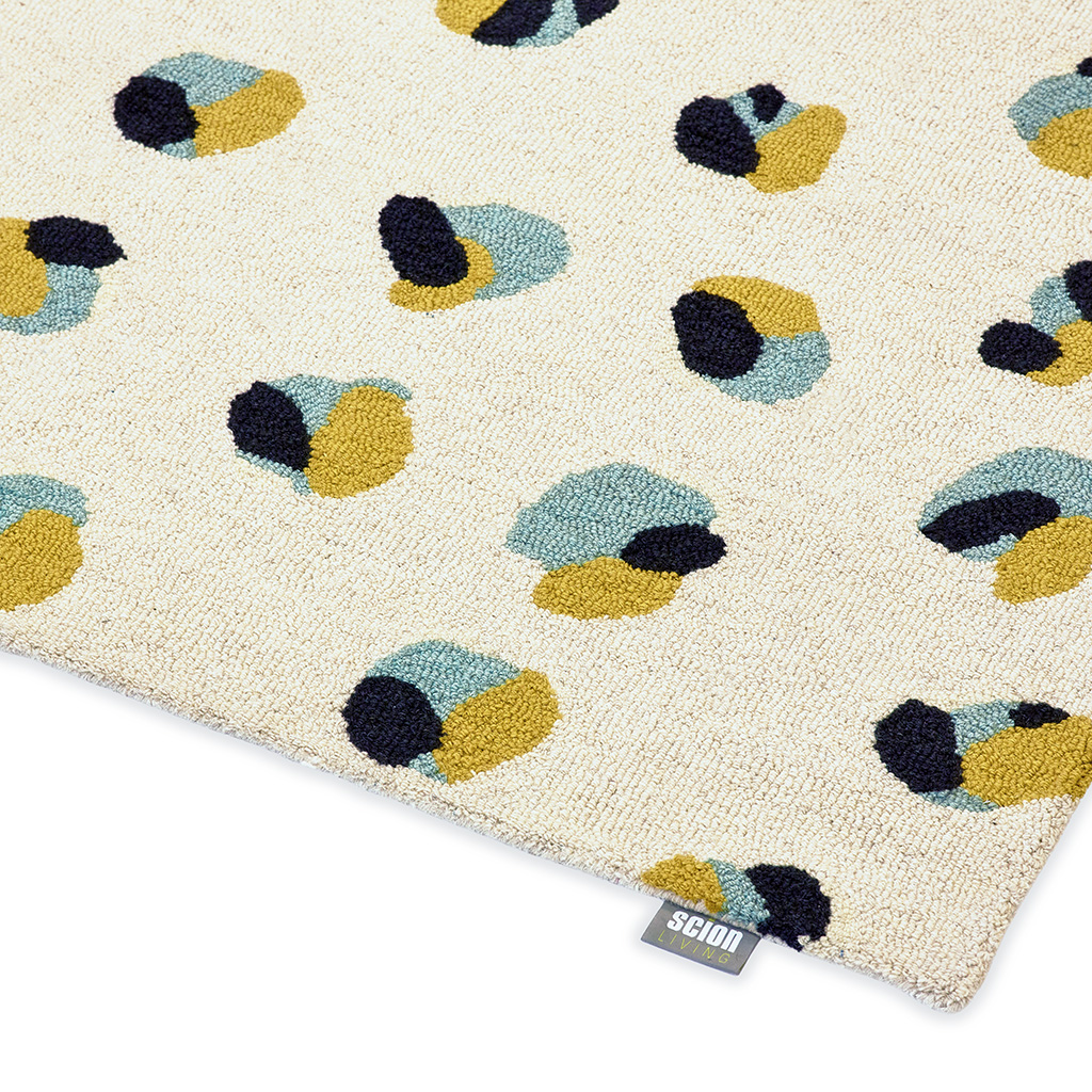 Leopard Dots-Pebble / Sage 125206 Rug