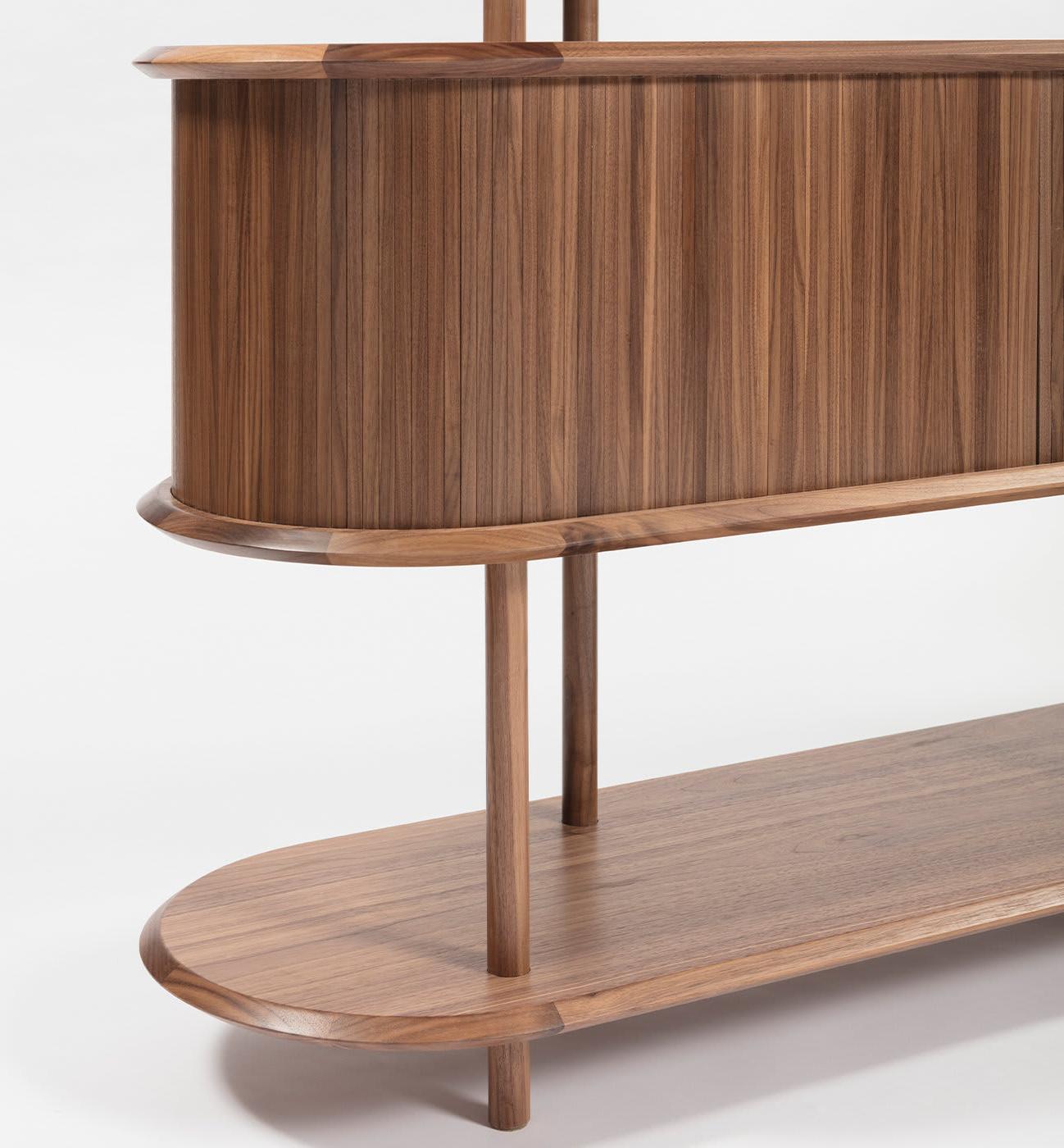 Canaletto Walnut Modular Bookcase