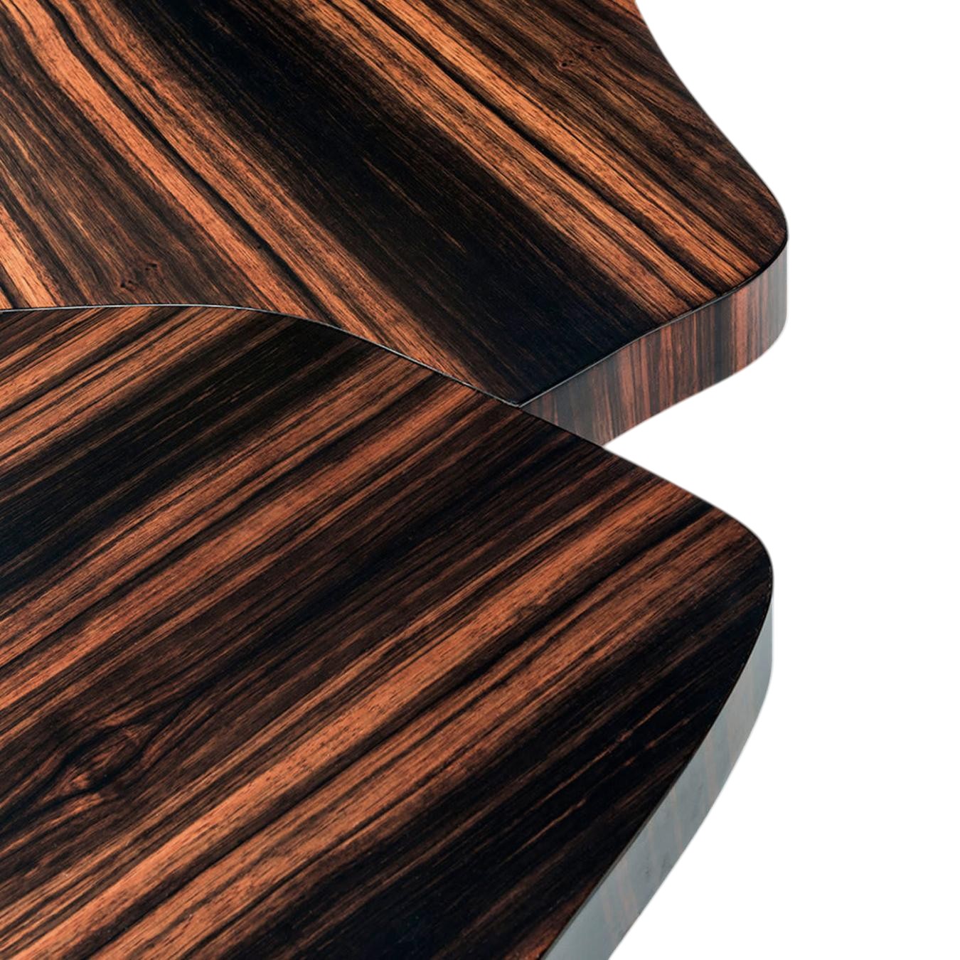 Andy Dining Table in Dark Wood