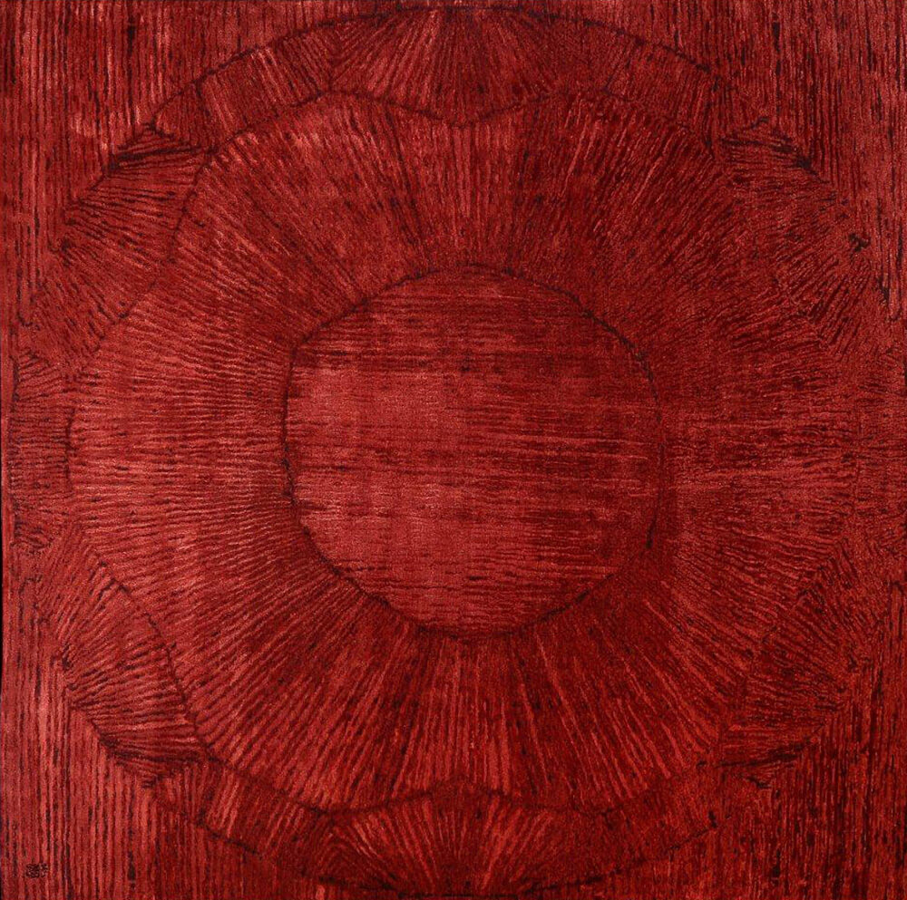 The Ball Red Rug
