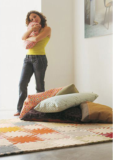 Estella Blanket Rug ☞ Size: 200 x 280 cm