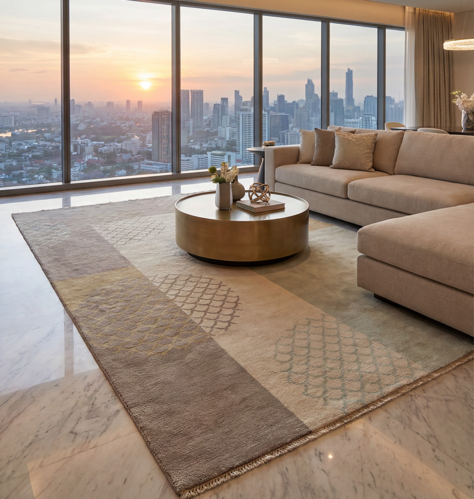 Gentle Structure Rug