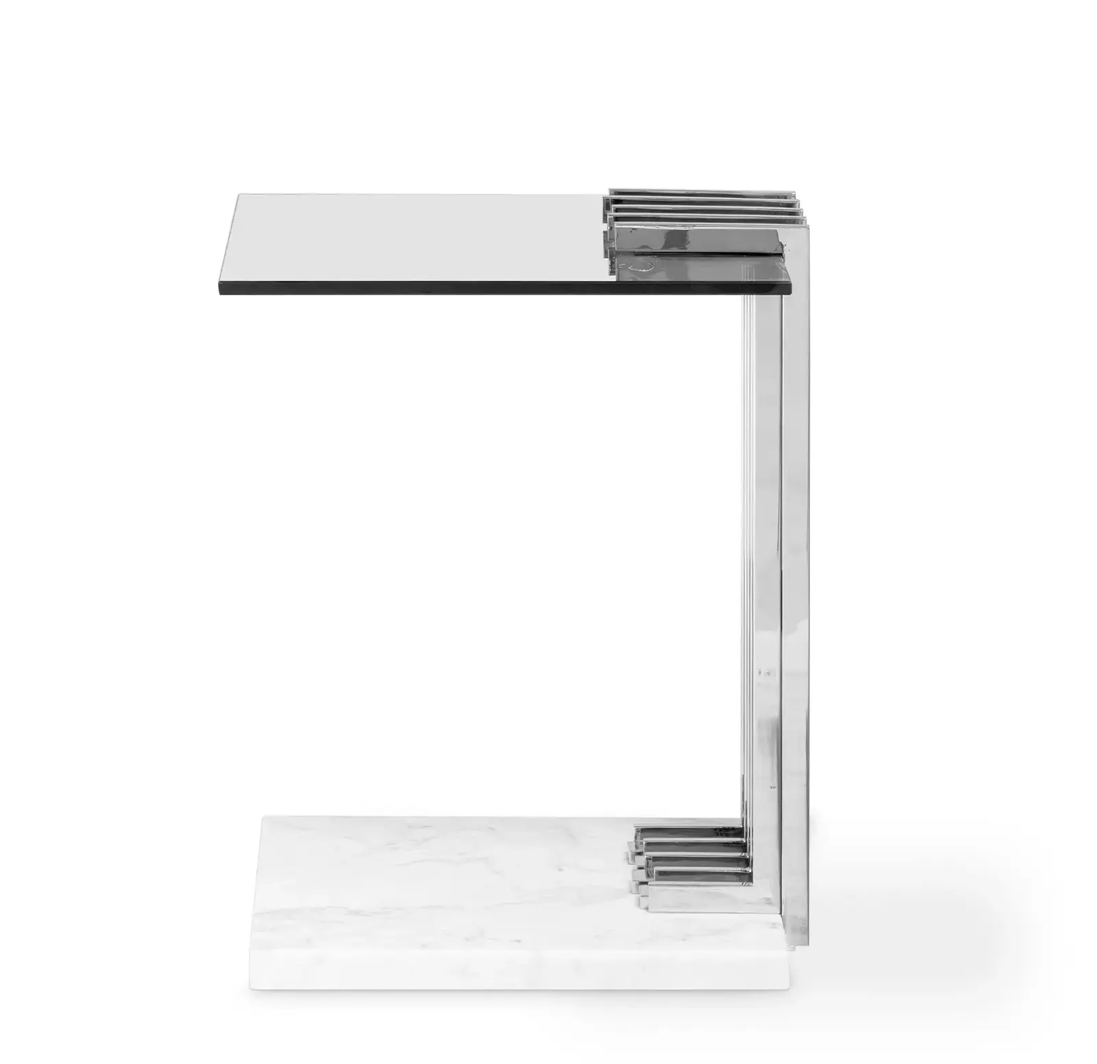 Cyclone Grey Side Table