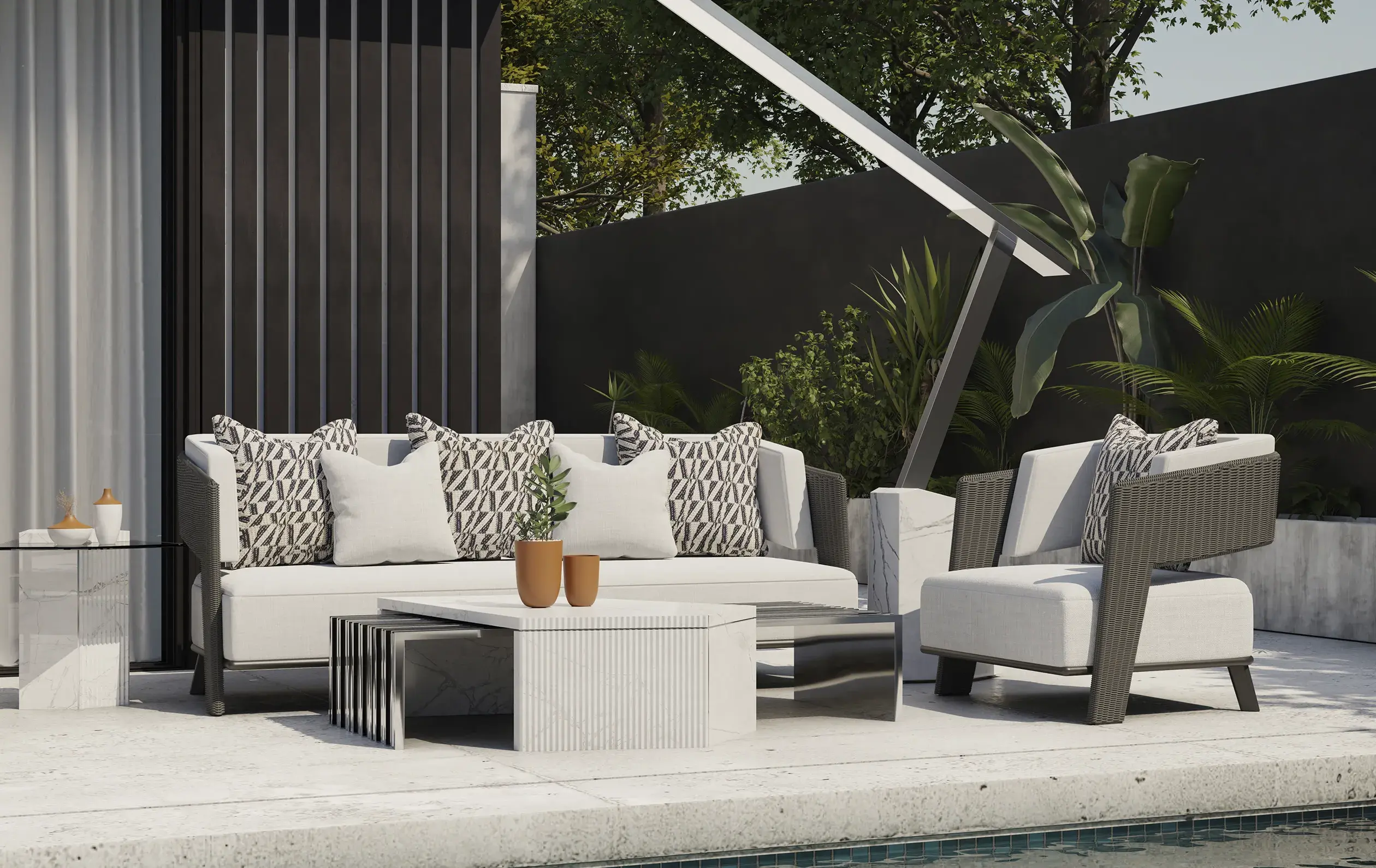 Regent Grey Sofa - 4