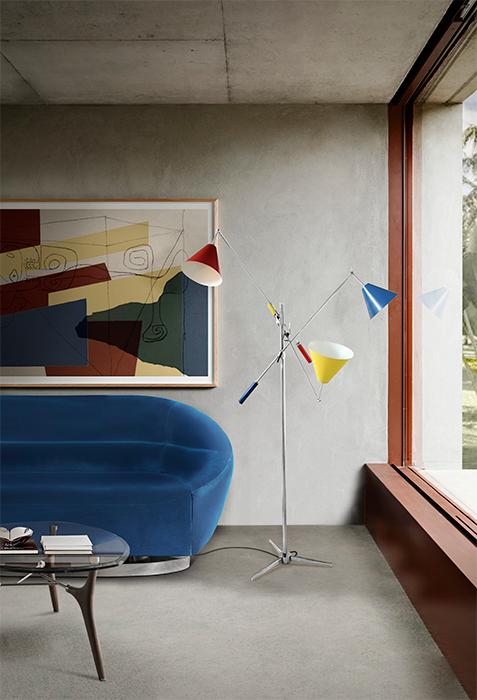 Mansfield Blue Sofa